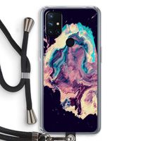 Cosmic Silence: OnePlus Nord N10 5G Transparant Hoesje met koord