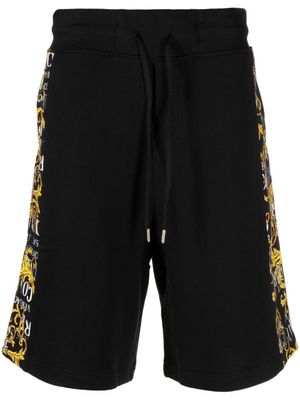 Versace Jeans Couture short à imprimé baroque - Noir