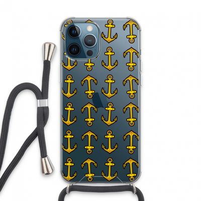 Musketon Anchor: iPhone 13 Pro Max Transparant Hoesje met koord