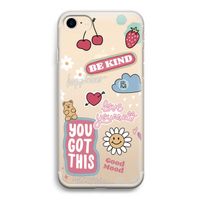 Positivity: iPhone 7 Transparant Hoesje