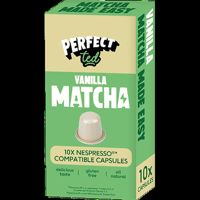PerfectTed Vanilla Matcha Pods 10 Stuks bij Jumbo