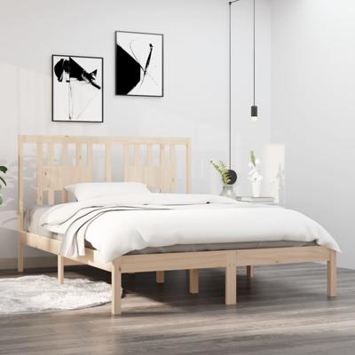 Bedframe massief grenenhout 120x200 cm