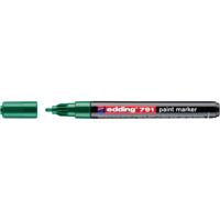 Paintmarker edding 791 alcoholbasis 1-2mm groen