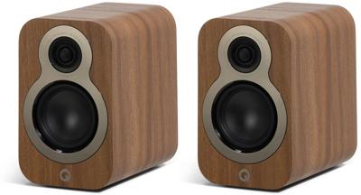 Q Acoustics 3010c Boekenplank Speakers (per paar) - Eiken