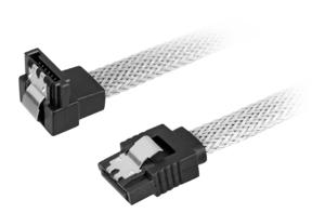 Sharkoon SATA 3 SATA-kabel 0,45 m SATA 7-pin Zwart, Wit