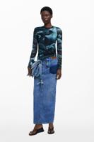 Lange denimrok Botter - BLUE - M