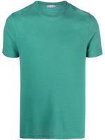 Zanone t-shirt en coton à col rond - Vert - thumbnail