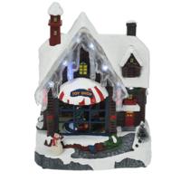 Kerstdorp speelgoedwinkel - met beweging en led verlichting - LED verlichting - 29,5 cm Kerstdorp speelgoedwinkel - met beweging en led verlichting - LED verlichting - 29,5 cm