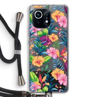 Tropisch 2: Xiaomi Mi 11 Transparant Hoesje met koord