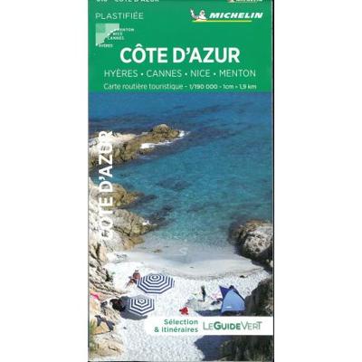 Wegenkaart - landkaart 17618 Côte d'Azur | Michelin
