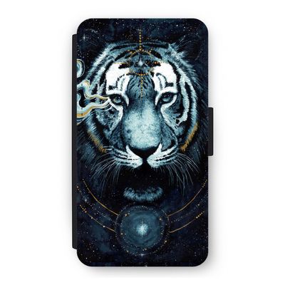 Darkness Tiger: iPhone 11 Pro Flip Hoesje