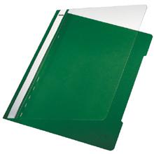 Leitz Standard Plastic File White A4 PVC Light-green stofklepmap Groen