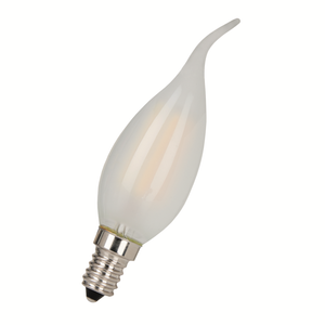 BAIL led-lamp, wit, voet E14, 2W, temp 2700K