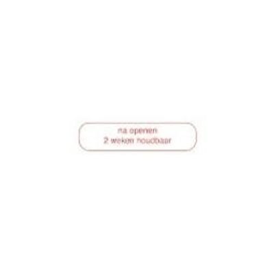 Blockland Strooketiket na open 2 week houdbaar 30 x 7mm (1000 st)