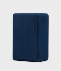 Manduka UpHold Yoga Blok EVA-Schuim Donkerblauw Rechthoekig - 23 x 15 x 10 cm