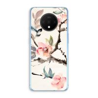 Japanse bloemen: OnePlus 7T Transparant Hoesje