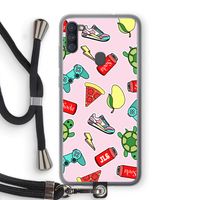 Things Jamie Loves: Samsung Galaxy A11 Transparant Hoesje met koord Things Jamie Loves: Samsung Galaxy A11 Transparant Hoesje met koord