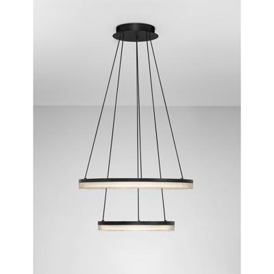Lyora Zwarte hanglampLonela dubbel - 9695504