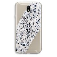 Gespikkelde marmer: Samsung Galaxy J7 (2017) Transparant Hoesje