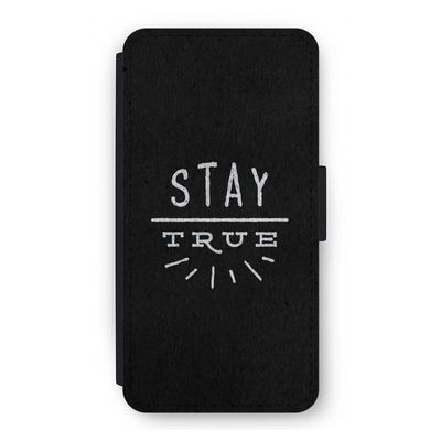 Stay true: iPhone 12 Pro Flip Hoesje
