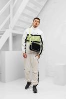 Lacoste Sport Printed Trainingspak Heren Wit/Lichtgroen - Maat M - Kleur: LichtgroenWitZwart | Soccerfanshop