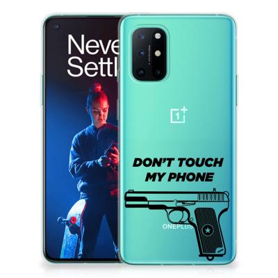 OnePlus 8T Silicone-hoesje Pistol DTMP OnePlus 8T Silicone-hoesje Pistol DTMP