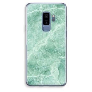 Groen marmer: Samsung Galaxy S9 Plus Transparant Hoesje