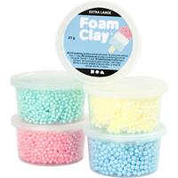 Foam Clay extra large, 5 kleuren