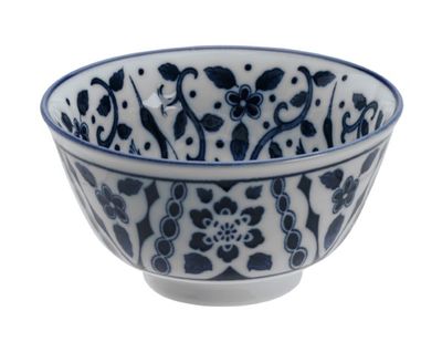Japanse Porseleinen Kom - Tokyo Design Studio - Mai Tsuru - 400ml 18.8x6.5cm