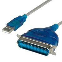Value Computer Adapterkabel [1x USB-A 2.0 stekker - 1x Centronics-stekker]