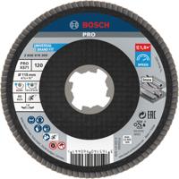 Bosch Accessoires X-LOCK Lamellenschijf Best for Metal schuin, glasvezel, Ø115mm, G 120, X571 - 1 stuk(s) - 2608619200
