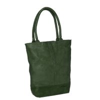 Justified Justified Amber Donker Groen 6L Handtas Schoudertas Shopper