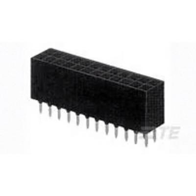 TE Connectivity 6-534236-2 Female header (standaard) Inhoud: 1 stuk(s) Tube