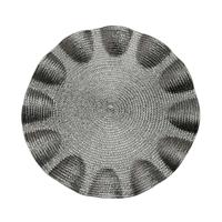 Placemat Versa Zilverkleurig Plastic 38 x 38 cm