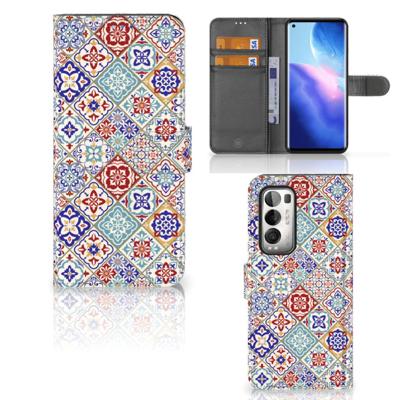 OPPO Find X3 Neo 5G | Bookcase | Tiles Color