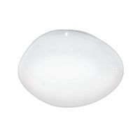 EGLO Sileras - LED plafondlamp - Ø45 cm - wit met kristal - thumbnail