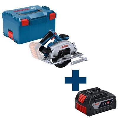 Bosch Professional GKS 18V-57-2 Accu Cirkelzaag 165mm 18V Basic Body in L-Boxx - 06016C1201