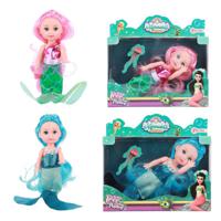 Toi Toys Mermaids Zeemeerminpop Dream Hair 11cm - thumbnail