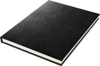 Kangaro k-5320 schetsboek a5 creme 120gr blanco papier, 140 blz hard cover zwart