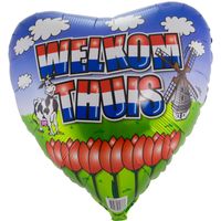Folieballon Welkom Thuis - 46cm