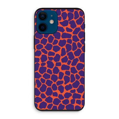 Purple Giraffe: iPhone 12 mini Biologisch afbreekbaar hoesje