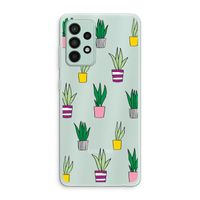 Sanseveria: Samsung Galaxy A52s 5G Transparant Hoesje