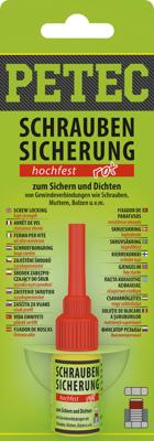 PETEC schroefbeveiliging
