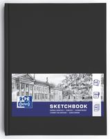 Oxford "Sketchbook" dummyboek, 96 vel, 100 g/m², ft A4, zwart