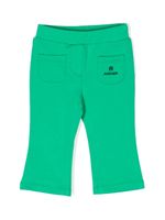 Aigner Kids legging à logo brodé - Vert