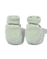 HEMA Newborn Sloffen Gebreid Blauw (blauw)