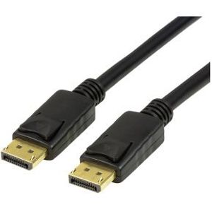LogiLink CV0119 DisplayPort kabel 1 m Zwart