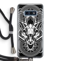 Oh Deer: Samsung Galaxy S10e Transparant Hoesje met koord