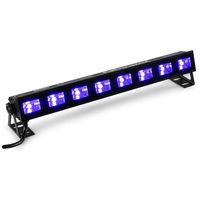 Beamz BUVW83 LED-bar 8x 3W UV/Wit