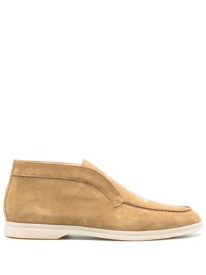 Scarosso bottines Leonardo en daim - Marron